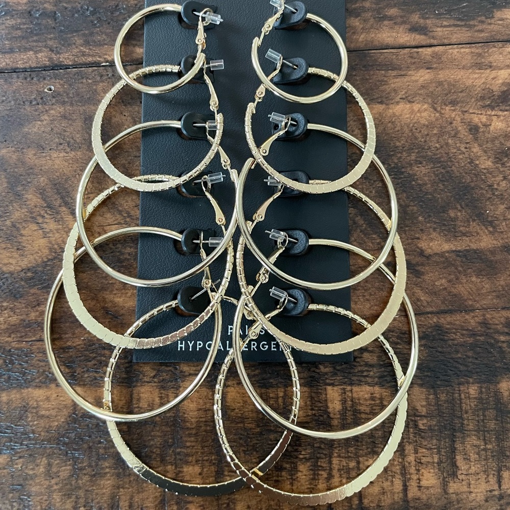 Juliet Hoop Earrings Set
